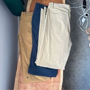 Men’s Lululemon ABC pant - lot of 3